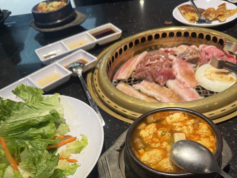 Shila Korean BBQ interior