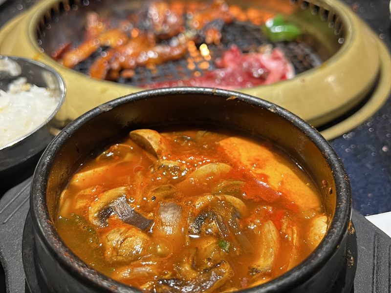 Shila Korean BBQ interior